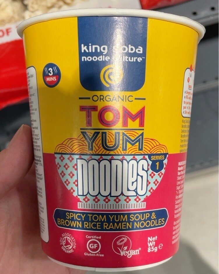 Confezione di Spicy tom yum soup and brown rice