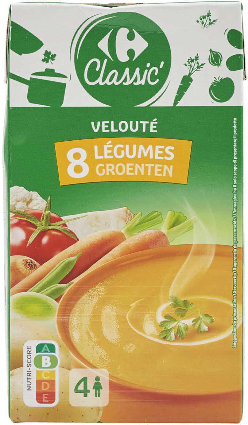 Confezione di Vellutata 8 verdure