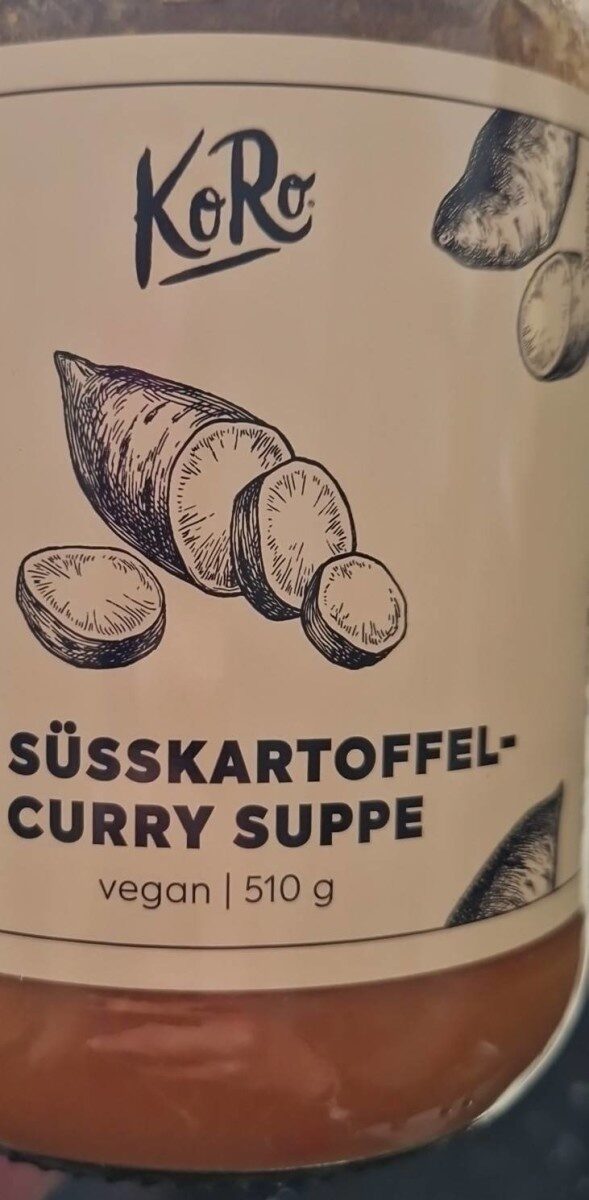 Confezione di Bio süsskartoffel-curry suppe