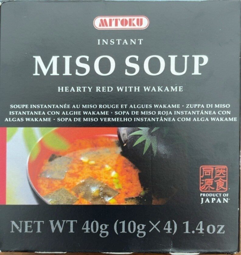 Confezione di Miso soup - Hearty red with wakame