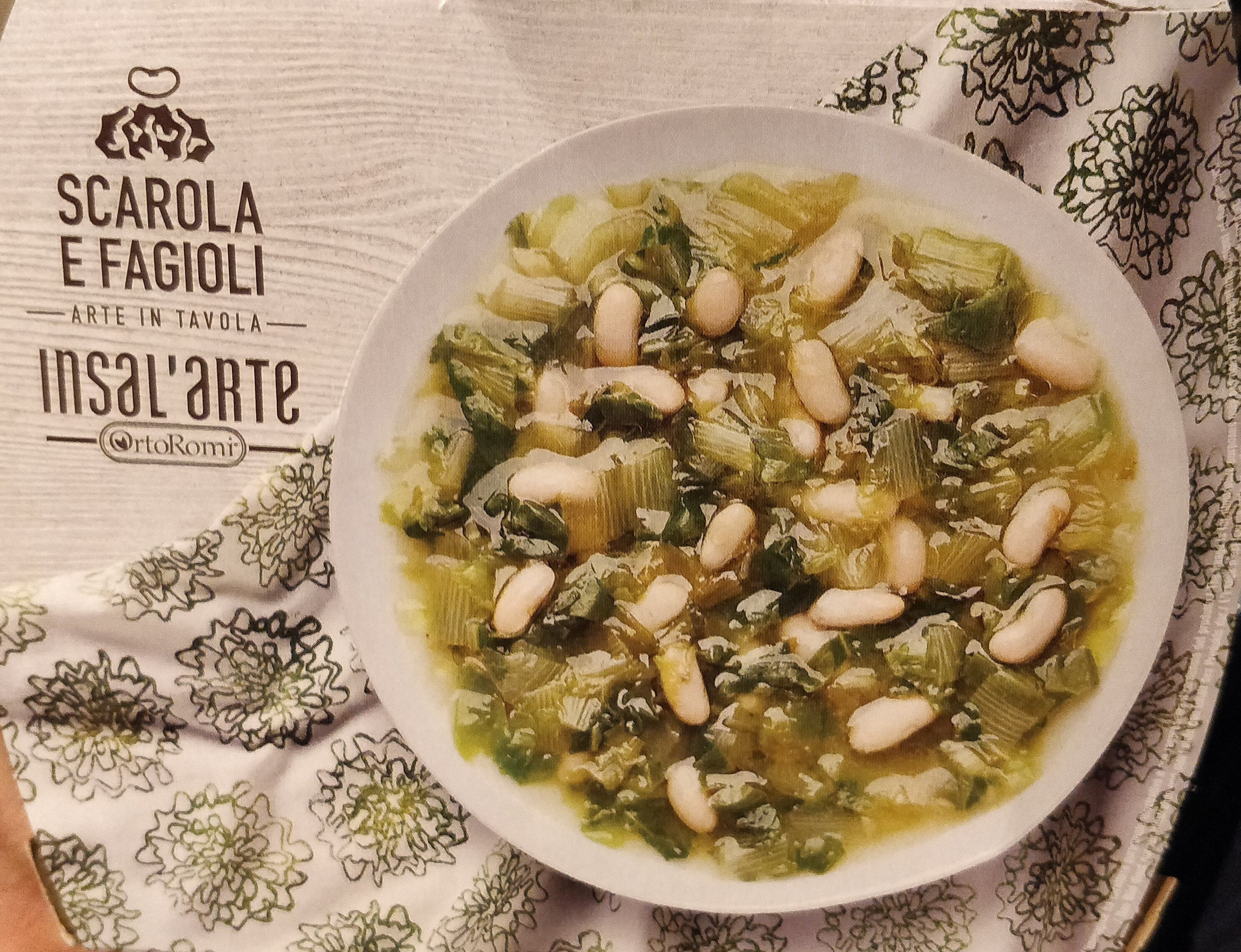 Confezione di Scarola e fagioli