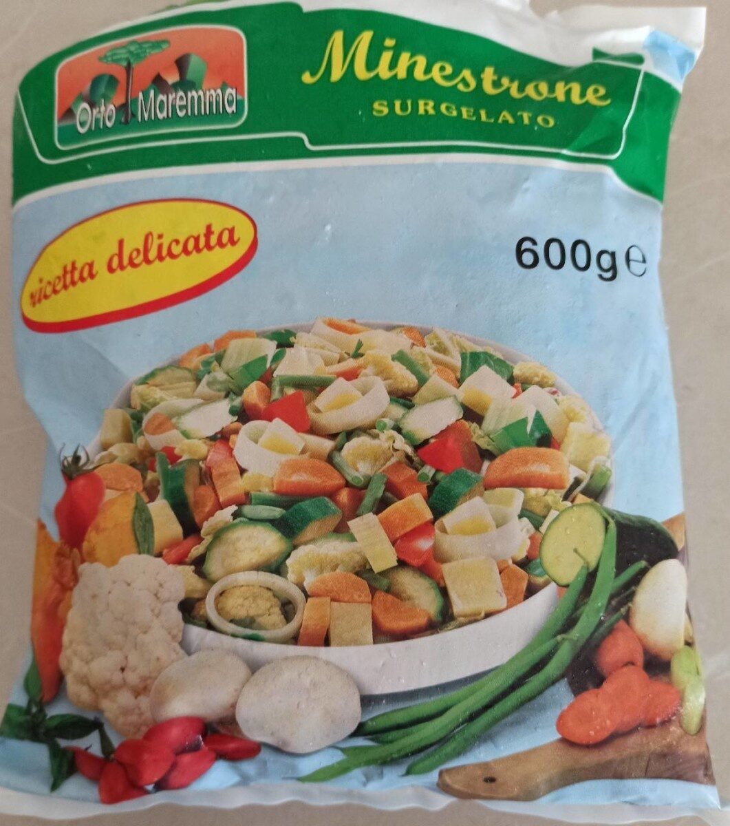 Confezione di Minestrone surgelato