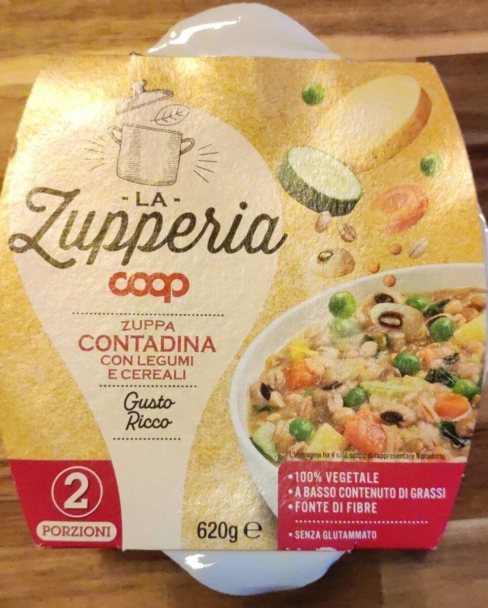 Confezione di Zuppa contadina con legumi e cereali