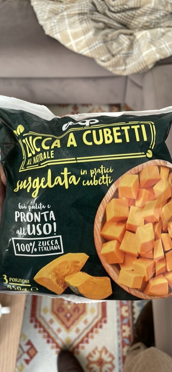 Confezione di Zucca a cubetti