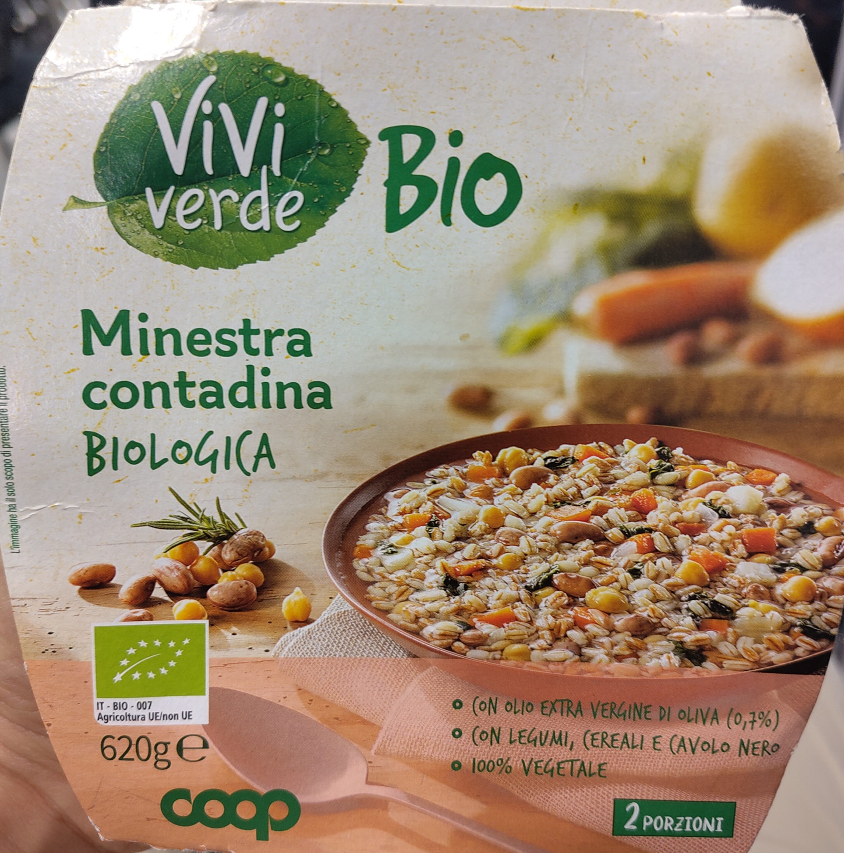 Confezione di Minestra contadina biologica