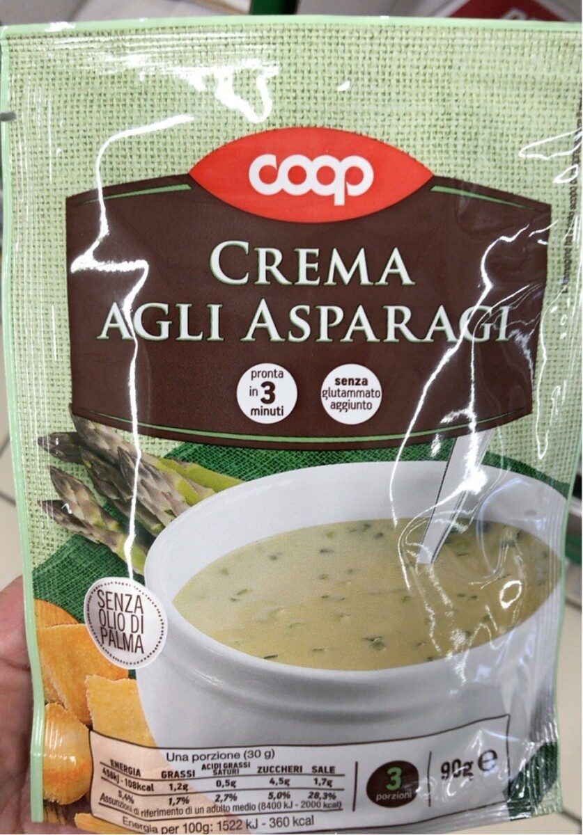 Confezione di Crema agli asparagi