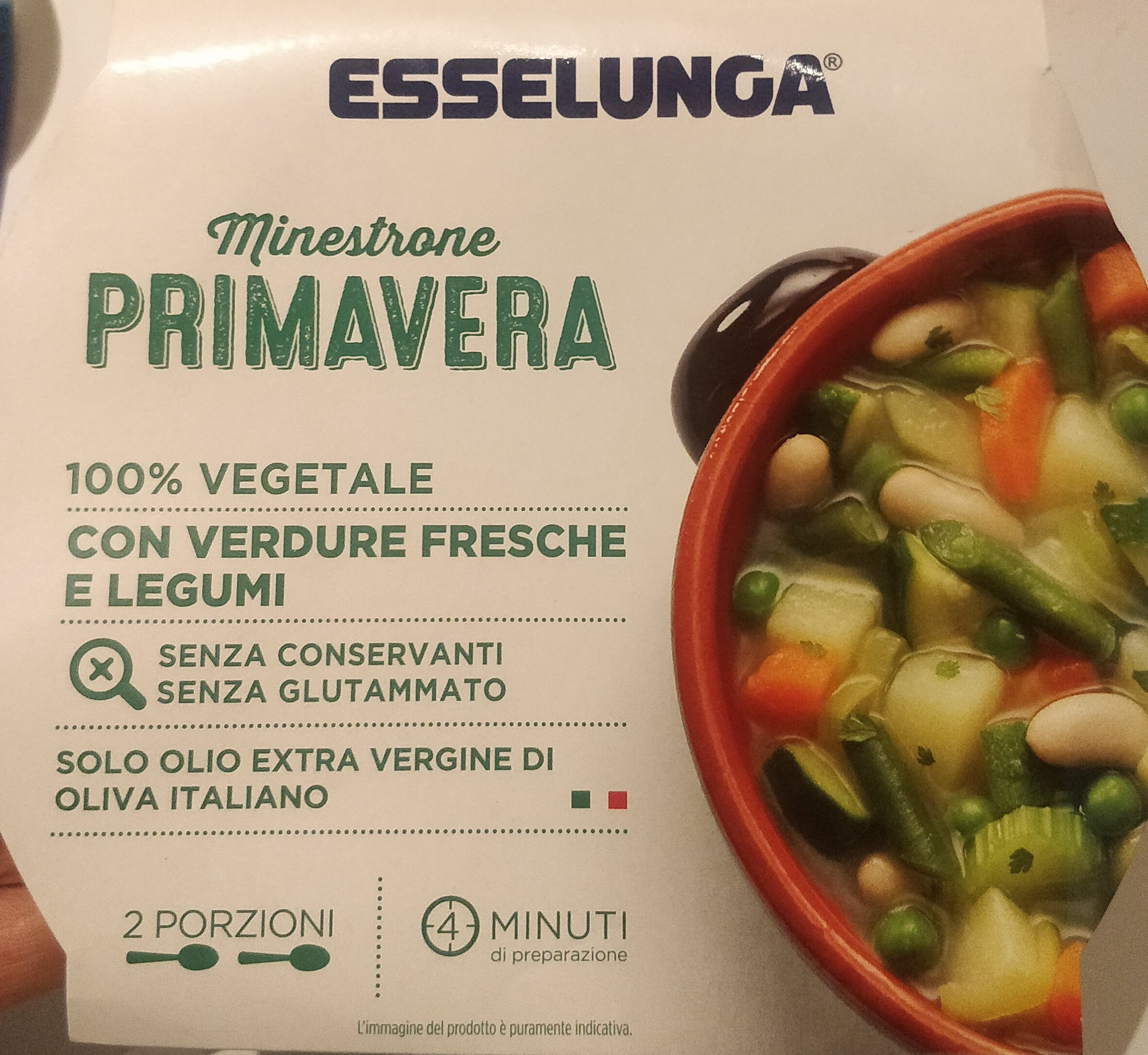 Confezione di Minestrone primavera