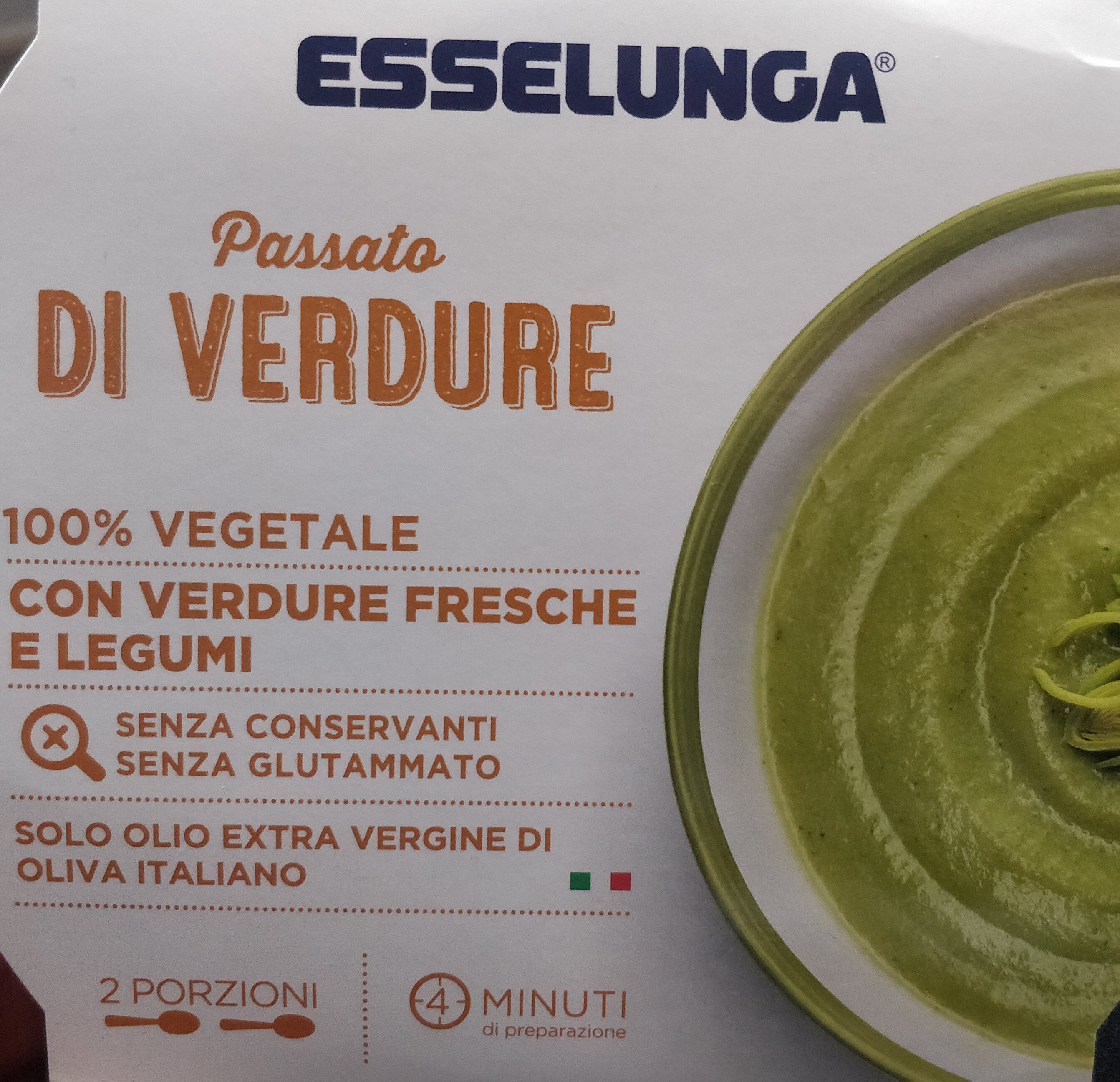 Confezione di Passato di verdure