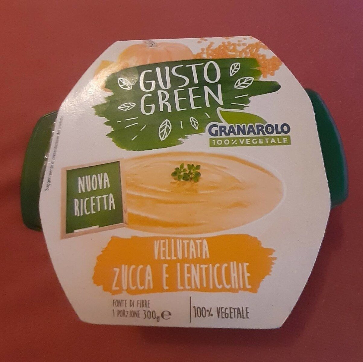 Confezione di Vellutata zucca e lenticchie
