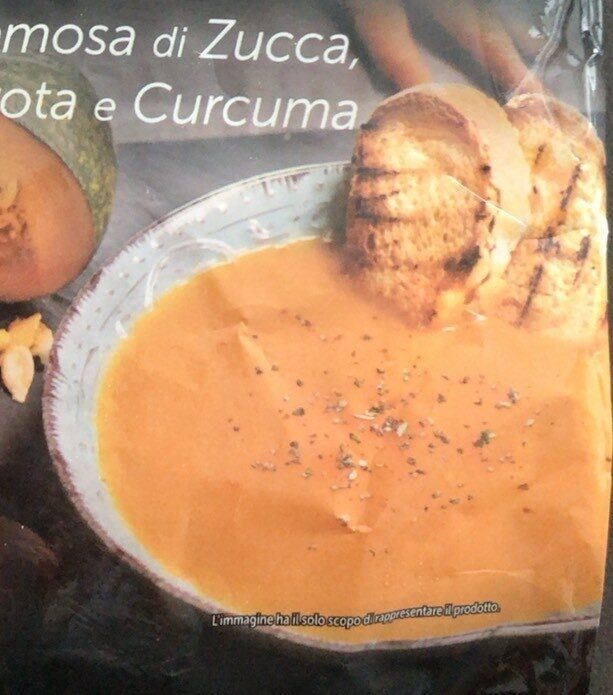 Confezione di Cremosa di zucca carota e curcume
