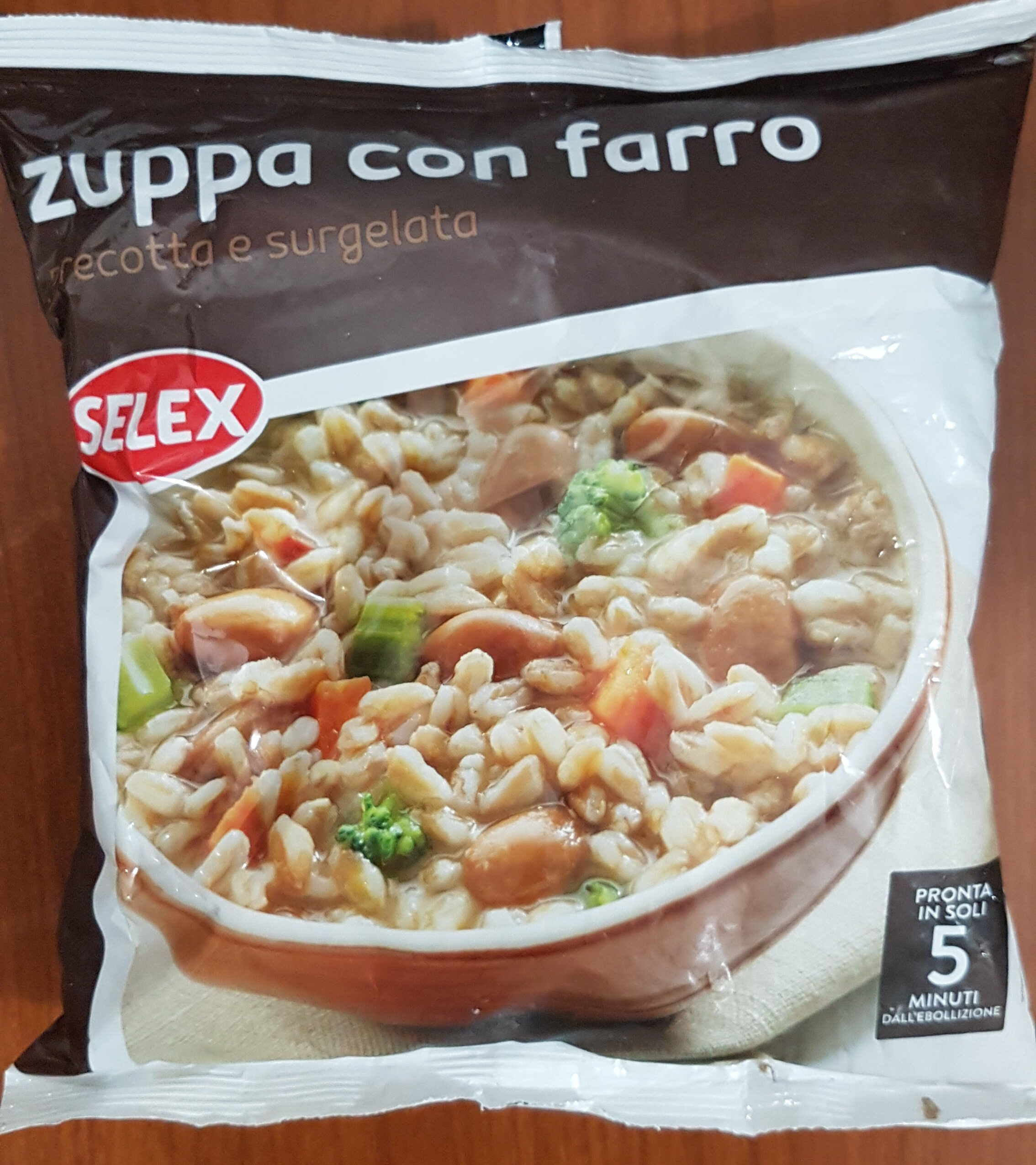 Confezione di Zuppa con farro