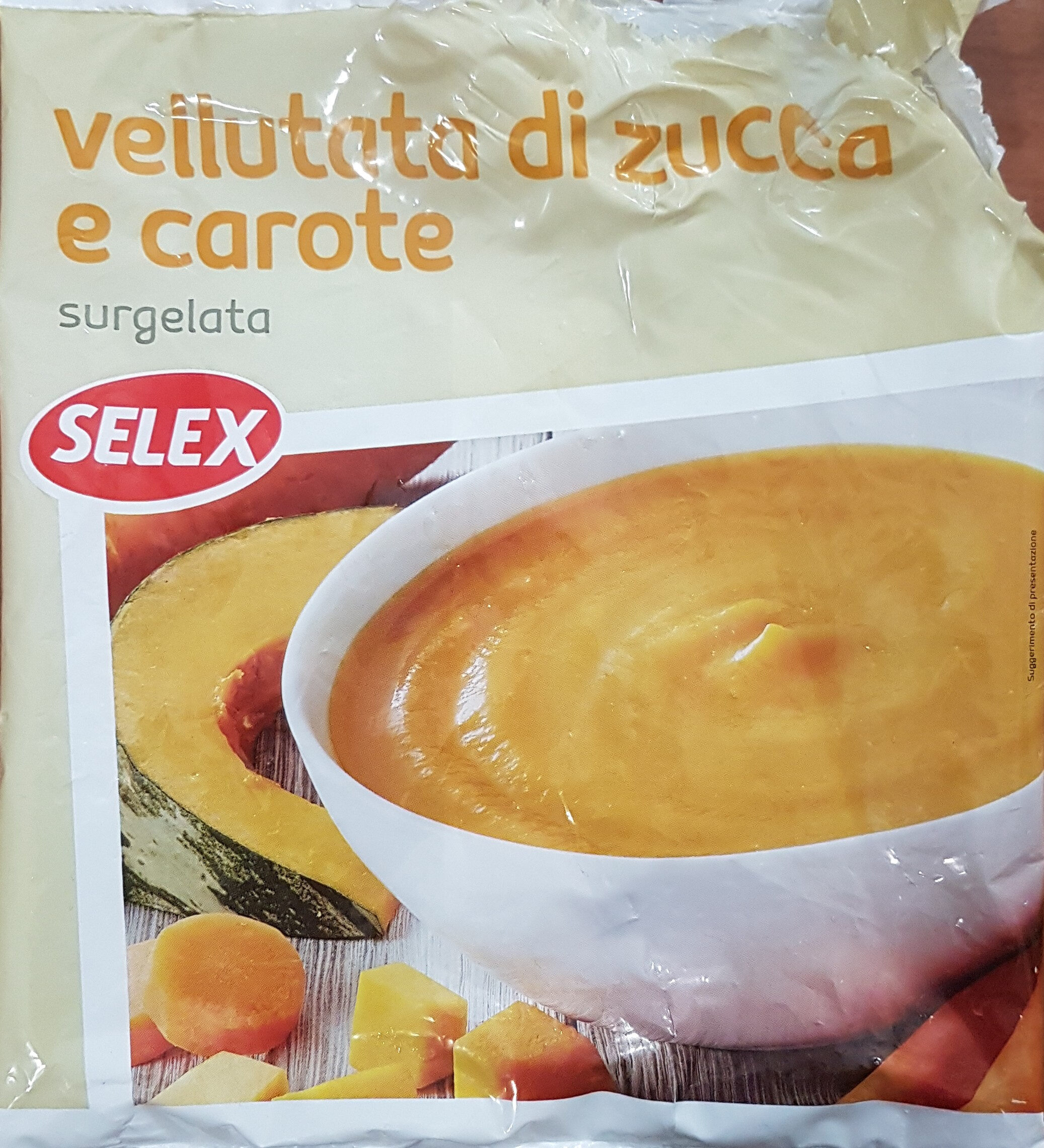 Confezione di Vellutata di zucca e carote