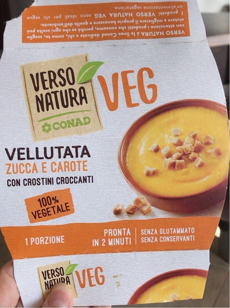 Confezione di Vellutata zucca e carote