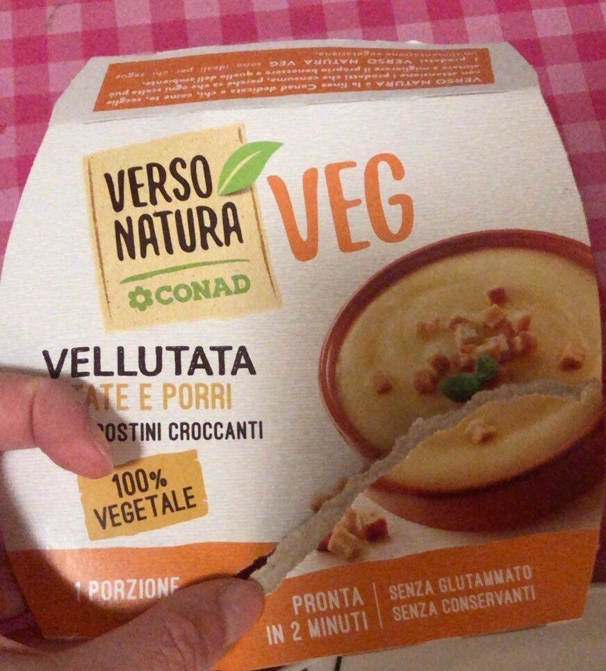 Confezione di Vellutata patate e porri