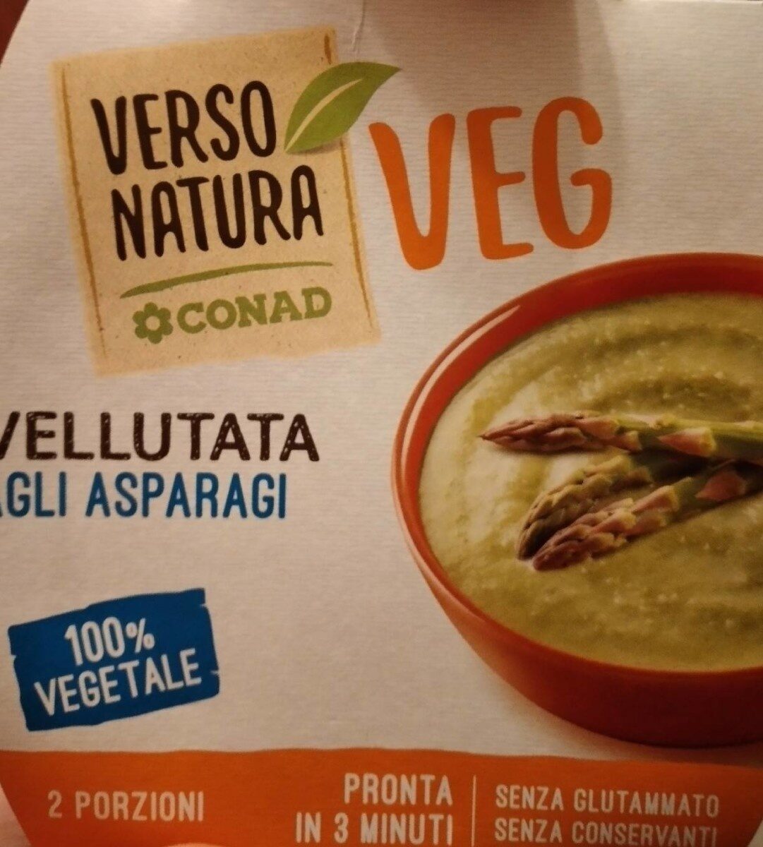 Confezione di Vellutata agli asparagi verso natura veg