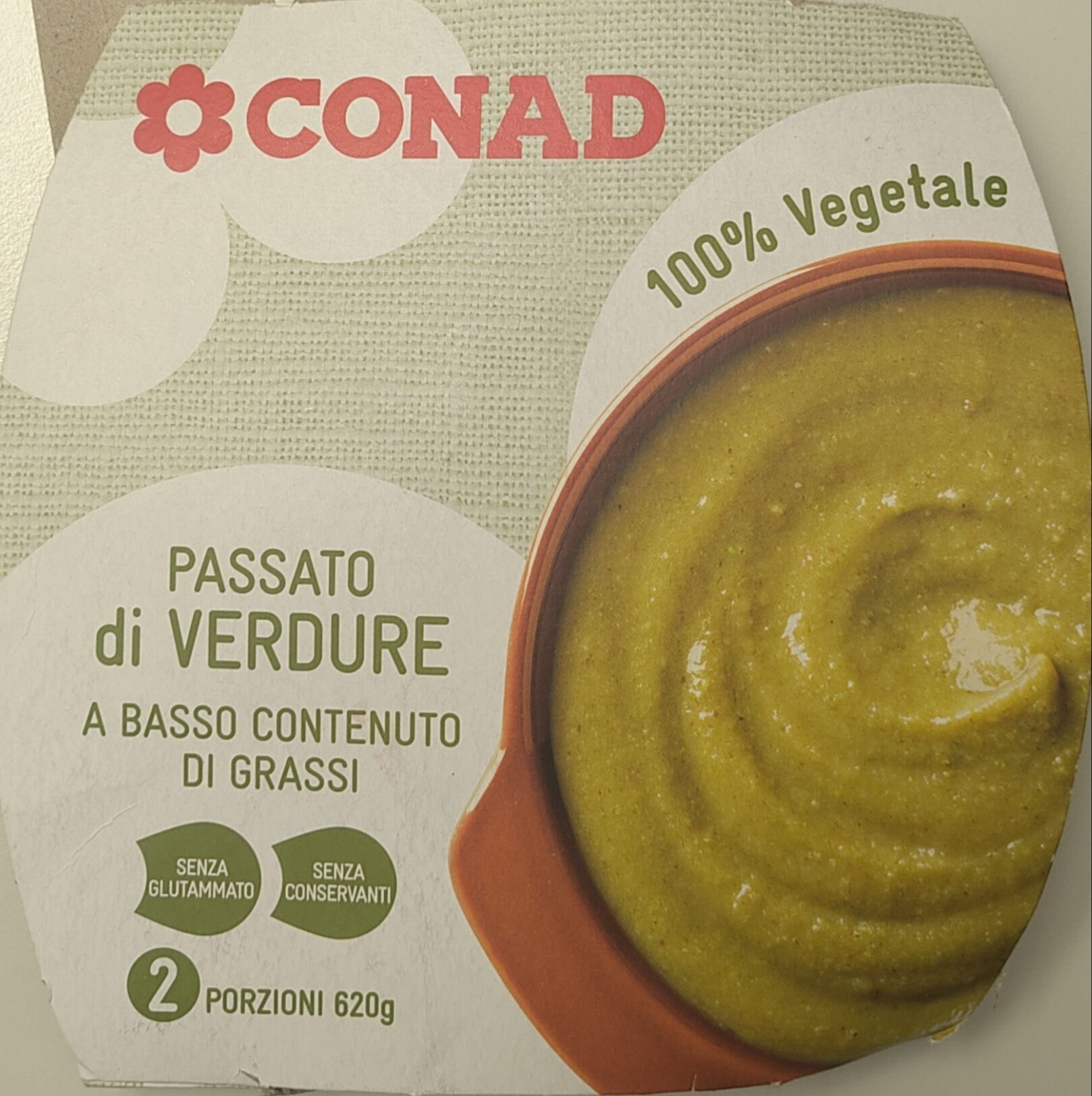 Confezione di Passato di verdure