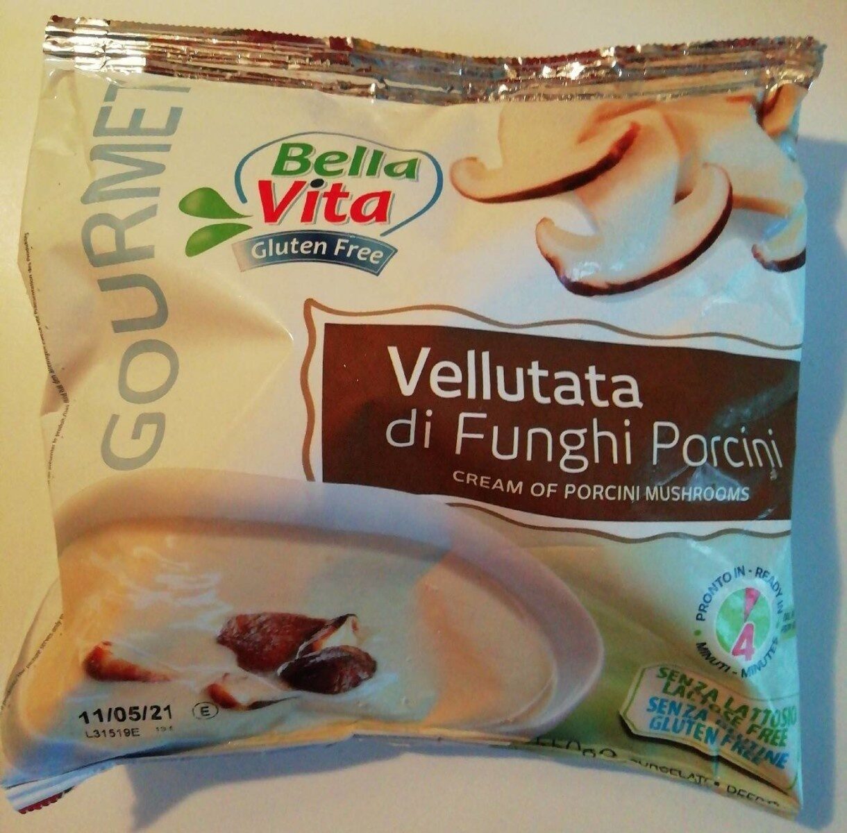 Confezione di Vellutata di Funghi Porcini