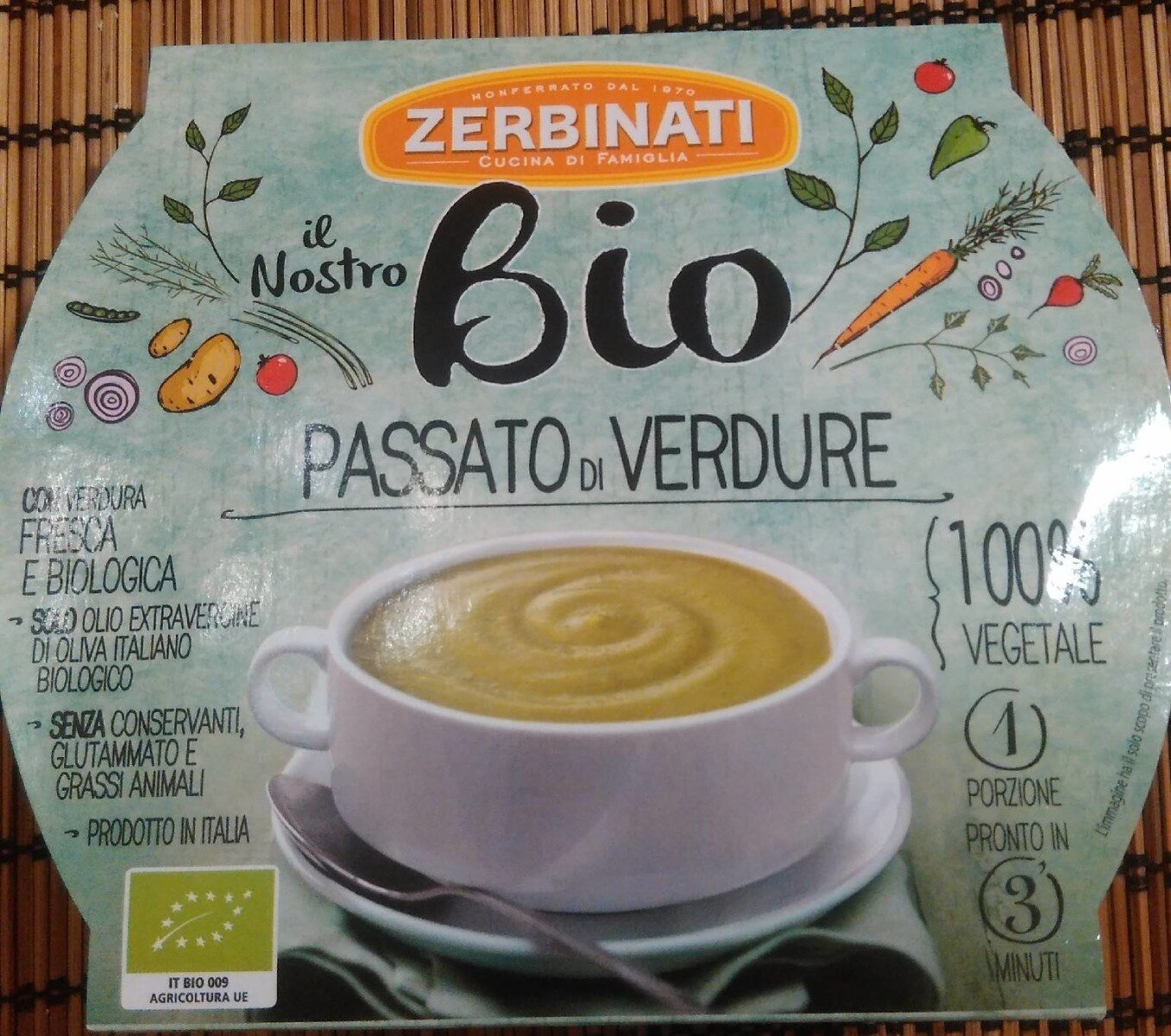 Confezione di Passato di verdure bio
