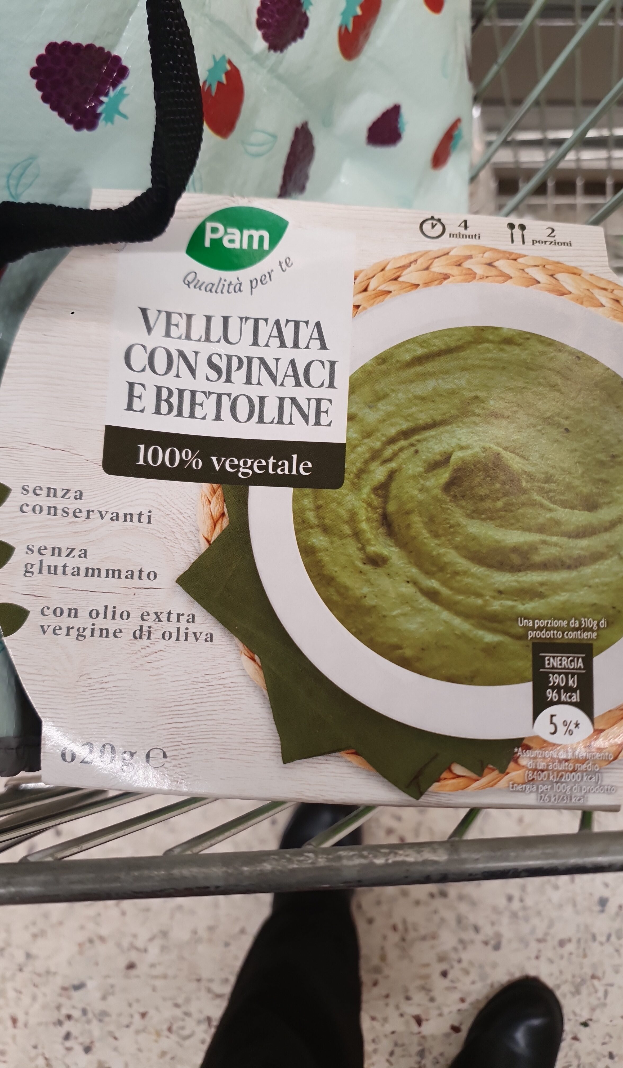 Confezione di Zuppa spinaci