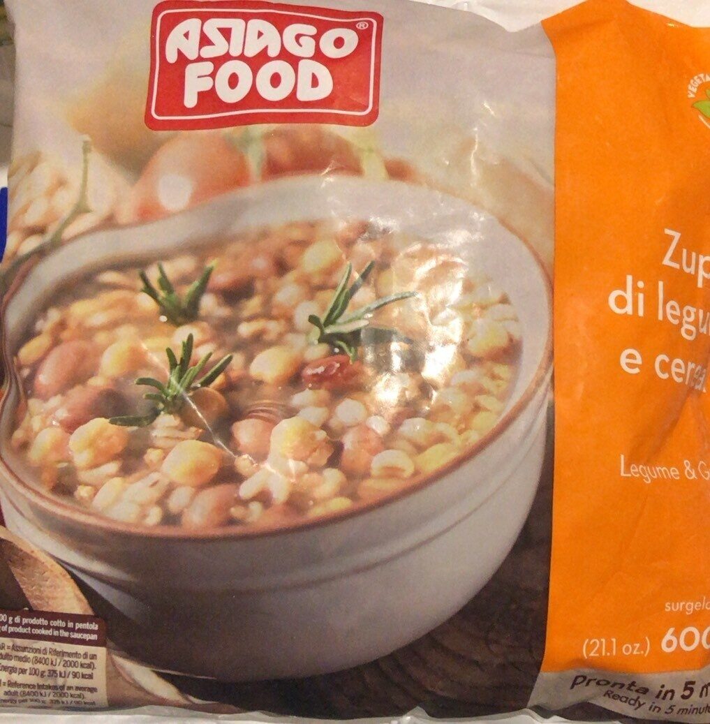 Confezione di Zuppa di legumi e cereali