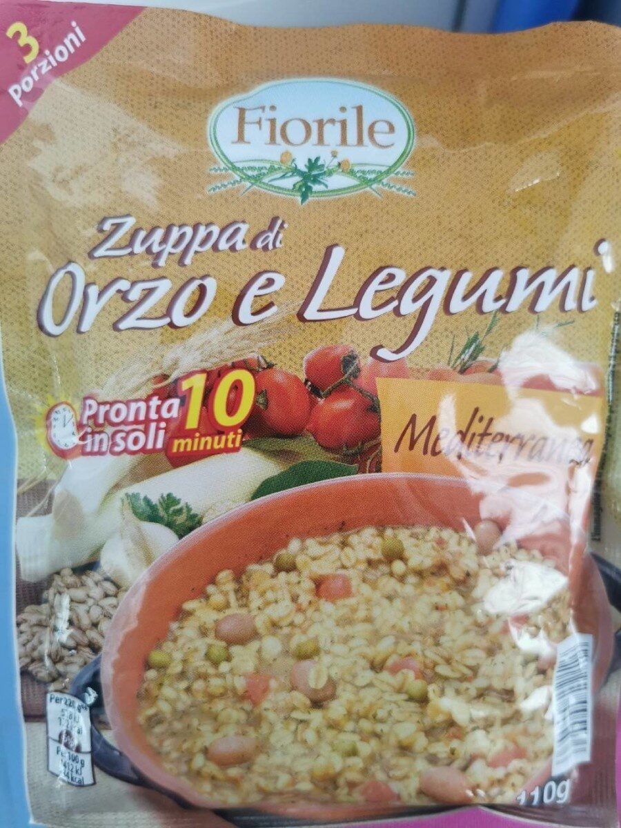 Confezione di Zuppa di orzo e legumi