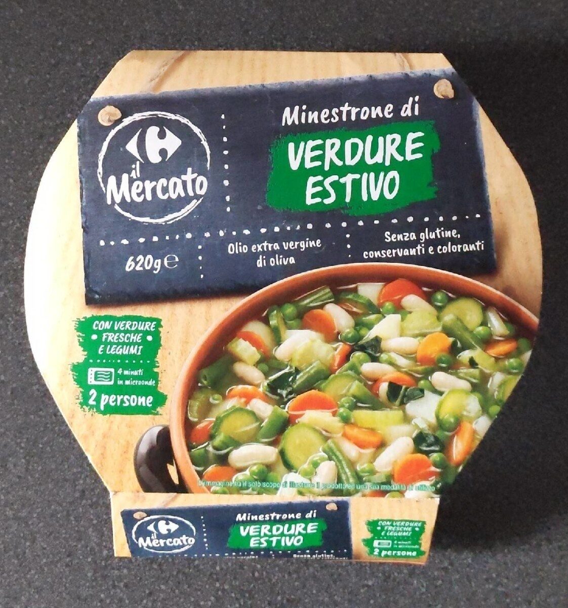 Confezione di Minestrone di verdure di estivo