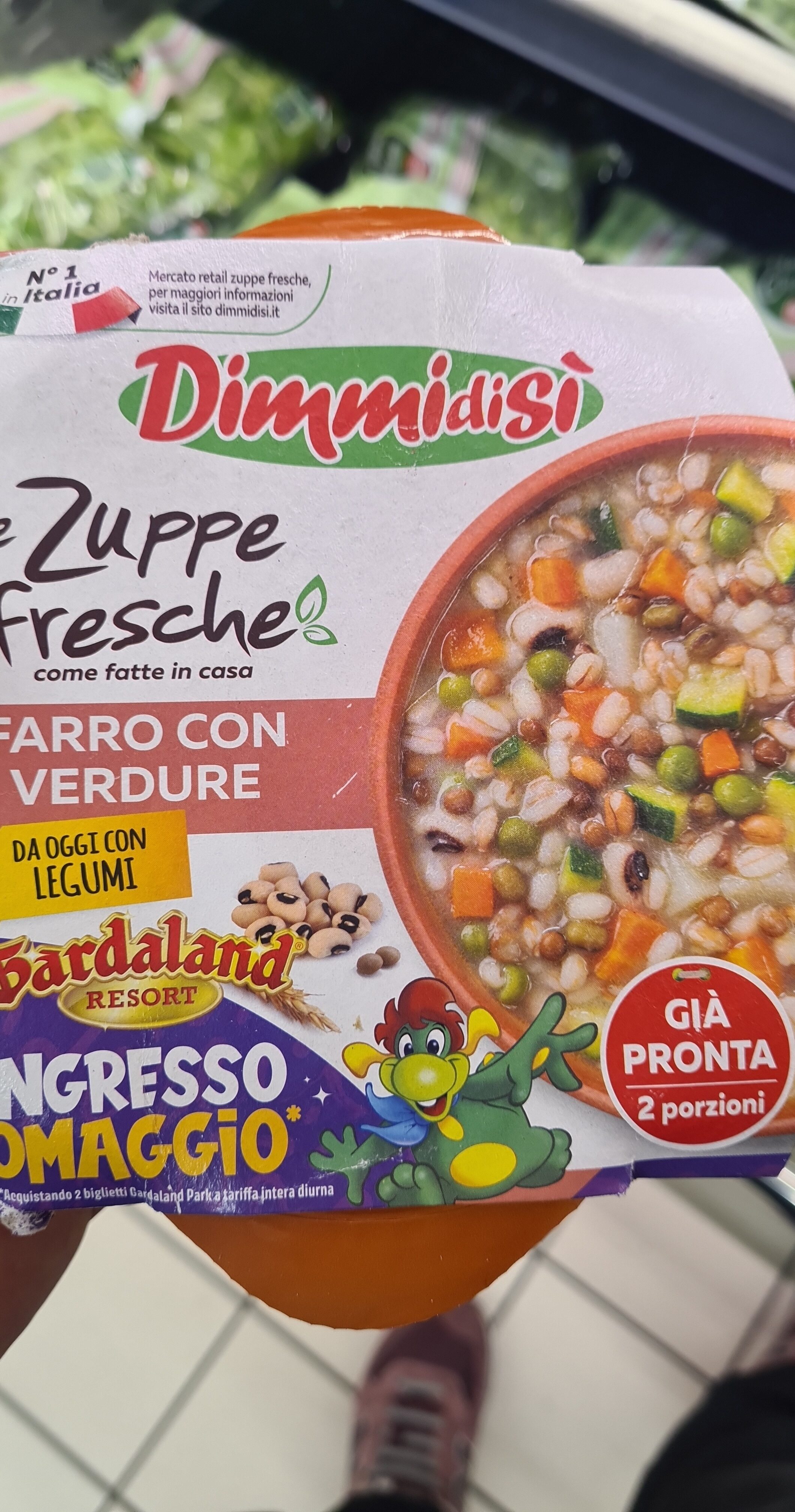 Confezione di Le zuppe fresche - Farro con verdure