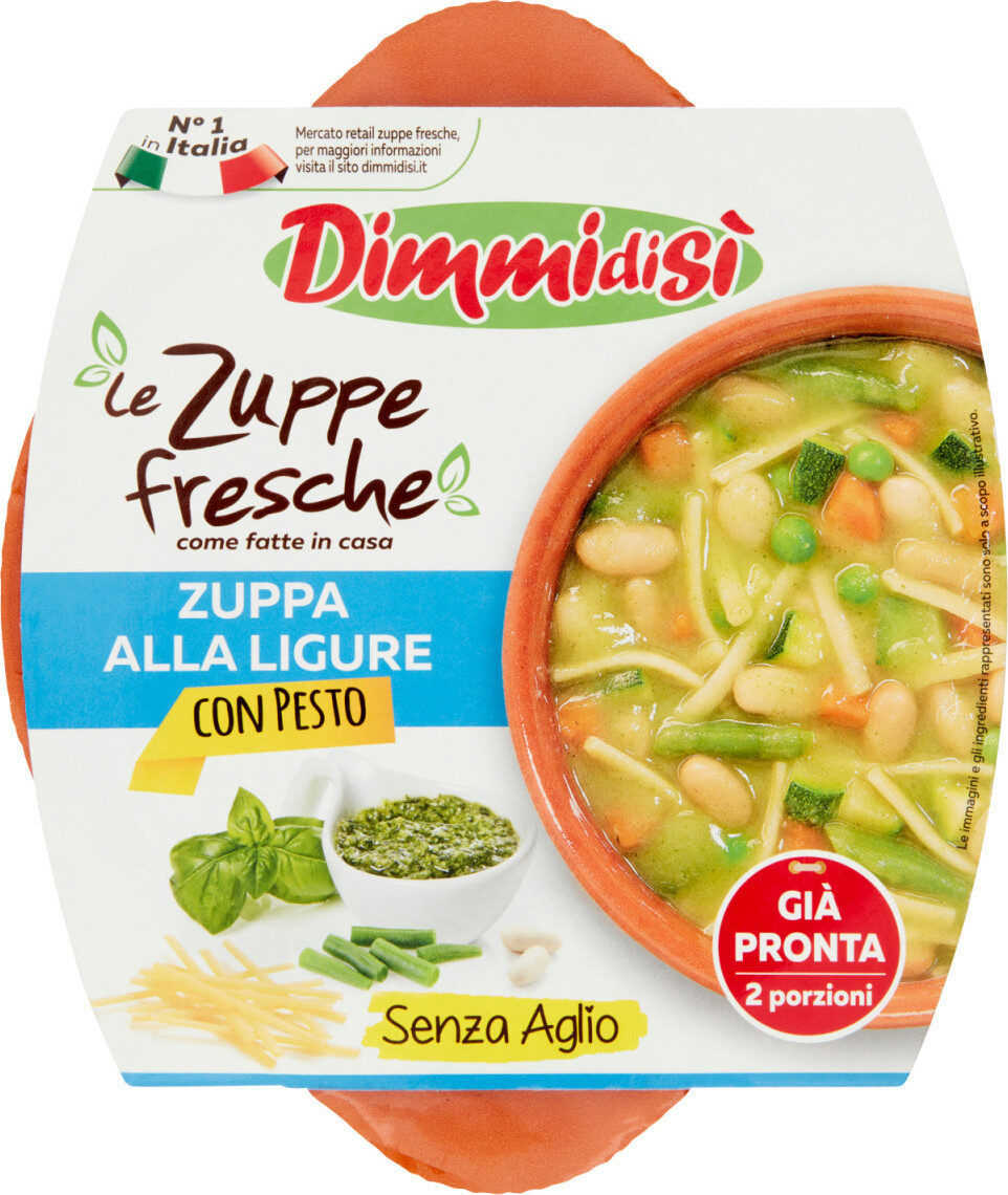Confezione di Le zuppe fresche zuppa alla ligure senza aglio