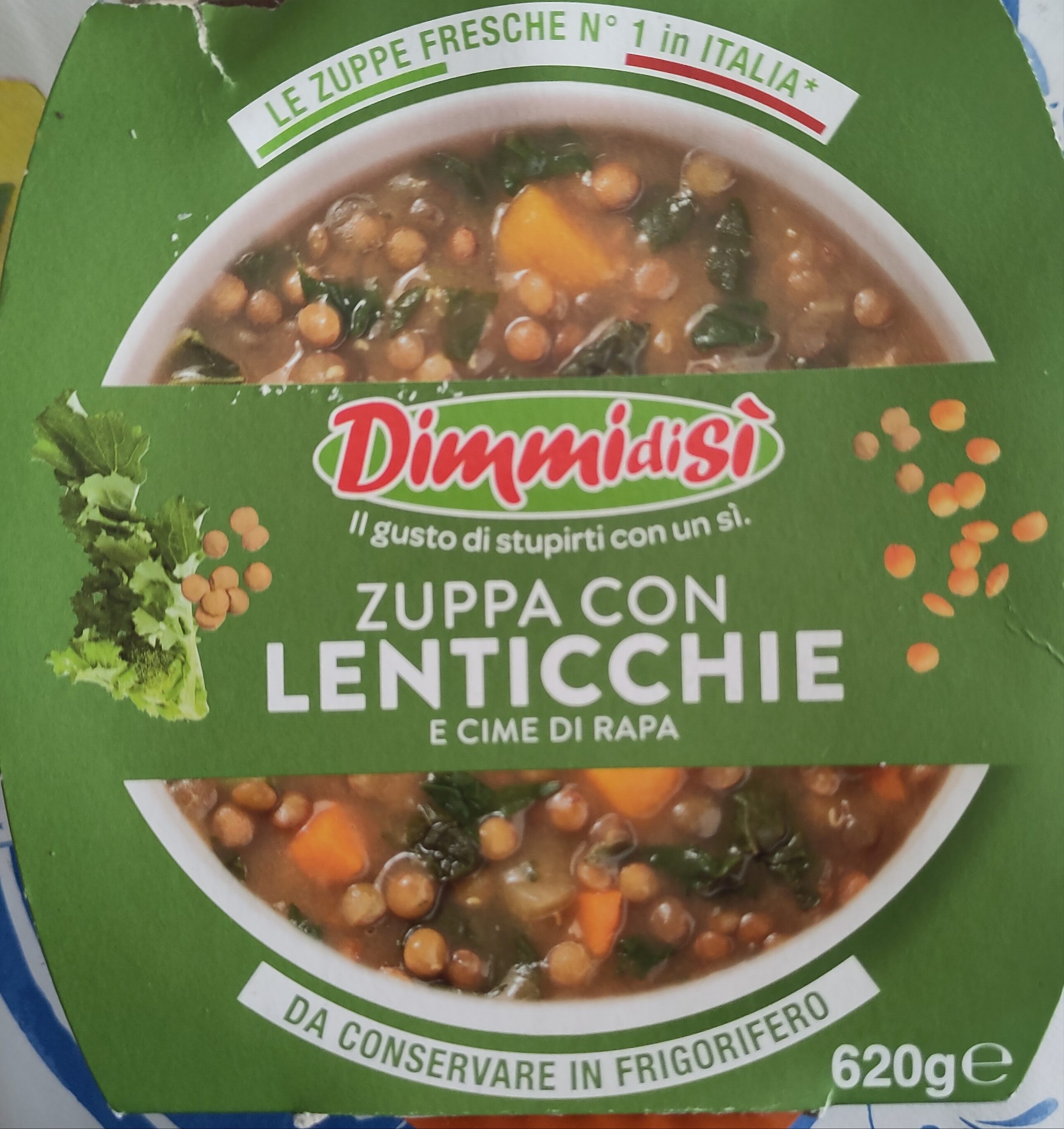 Confezione di Zuppa di lenticchie