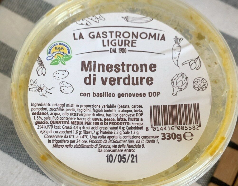 Confezione di Minestrone di verdure alla genovese