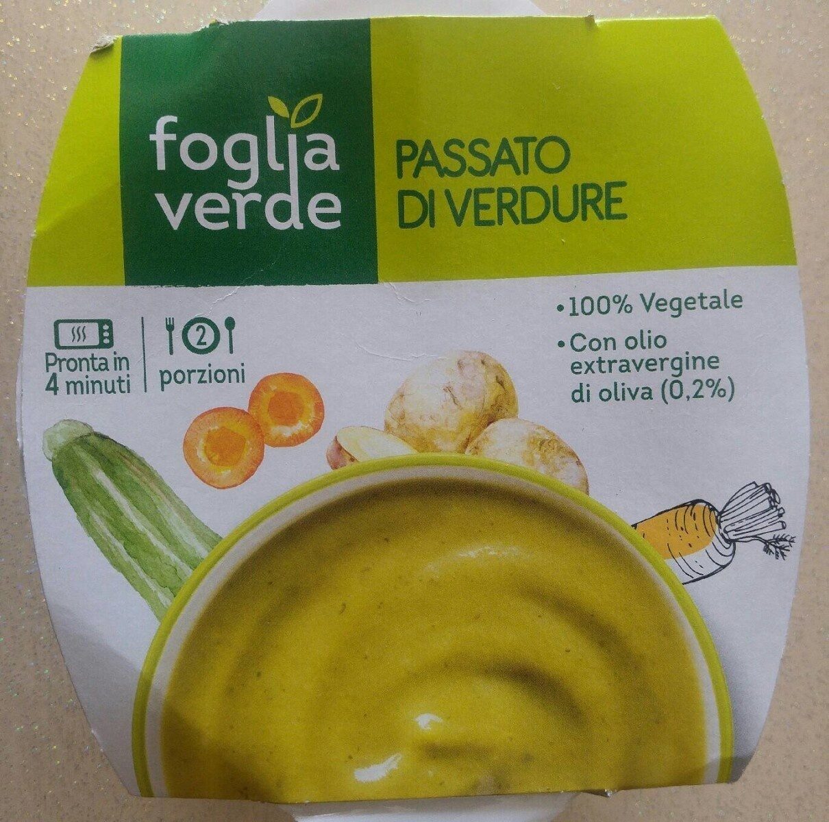 Confezione di Passato di verdure