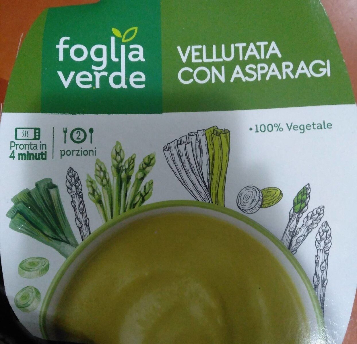 Confezione di Vellutata con asparagi