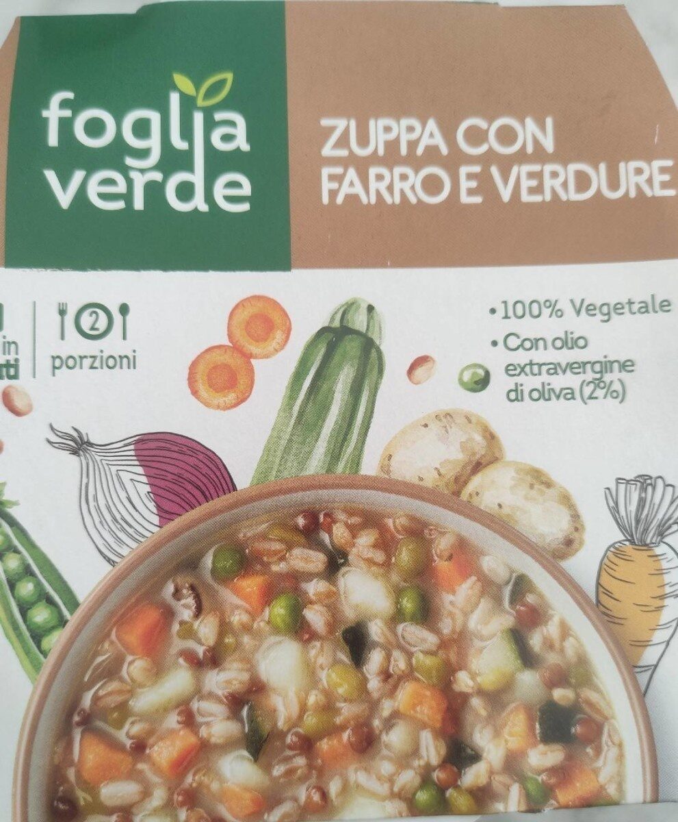 Confezione di Zuppa con farro e verdure