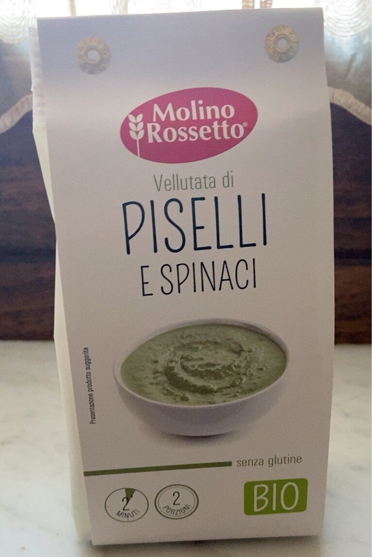 Confezione di Vellutata di piselli e spinaci