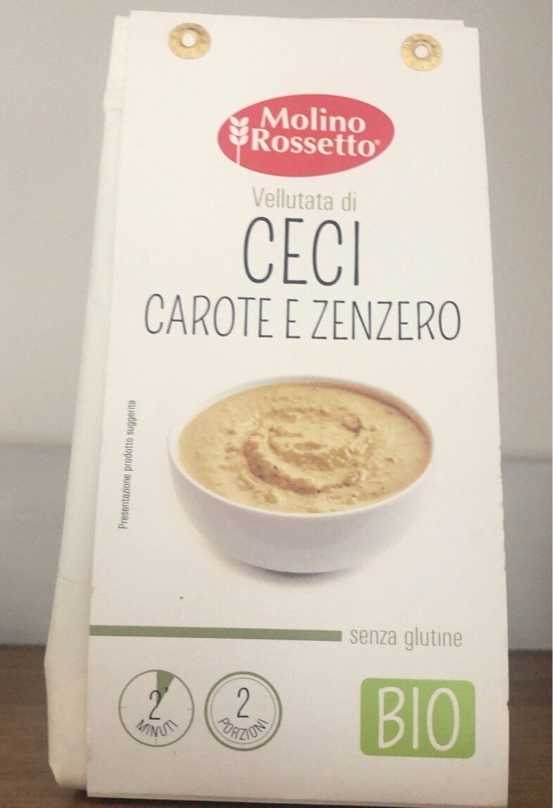 Confezione di Vellutata di ceci carote e zenzero