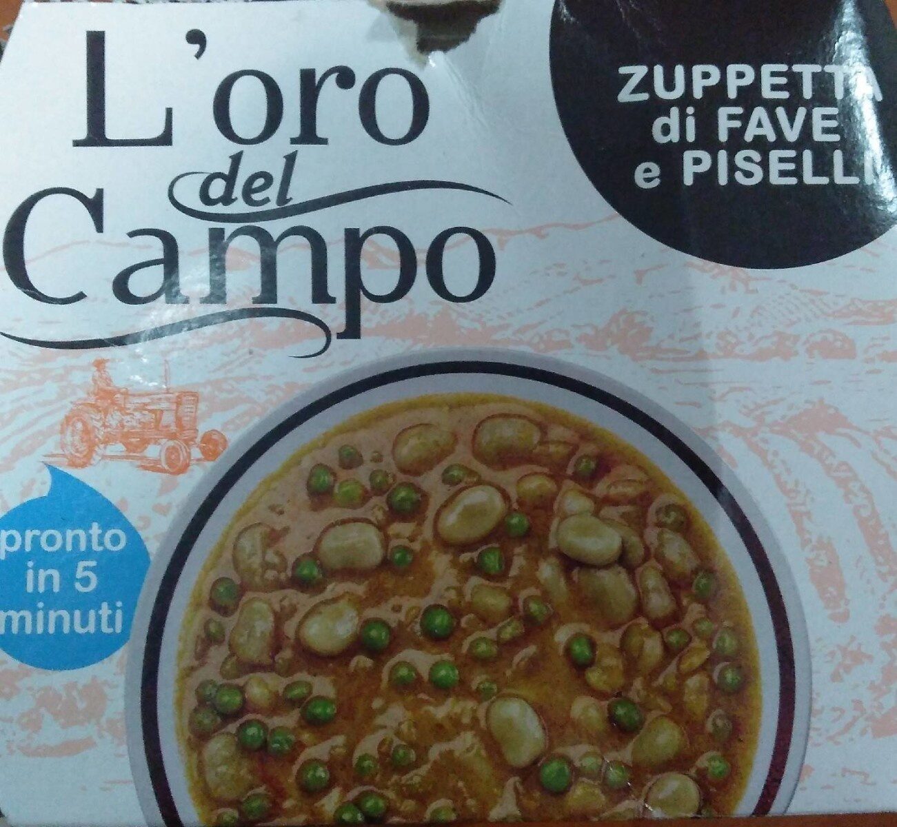 Confezione di Zuppetta di fave e piselli
