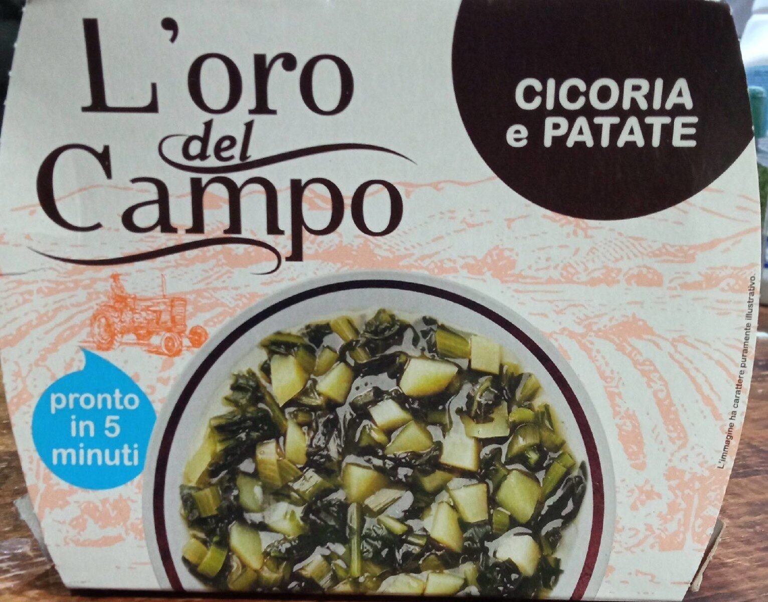Confezione di L'orto in campo - Cicoria e patate