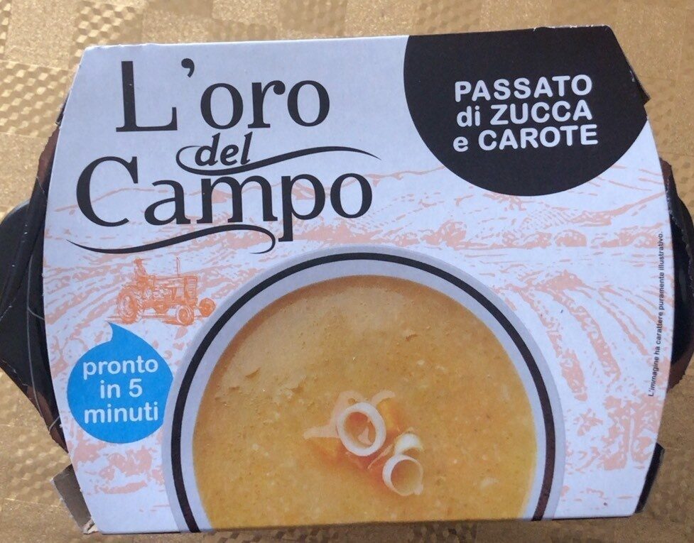 Confezione di Passato di zucca e carote