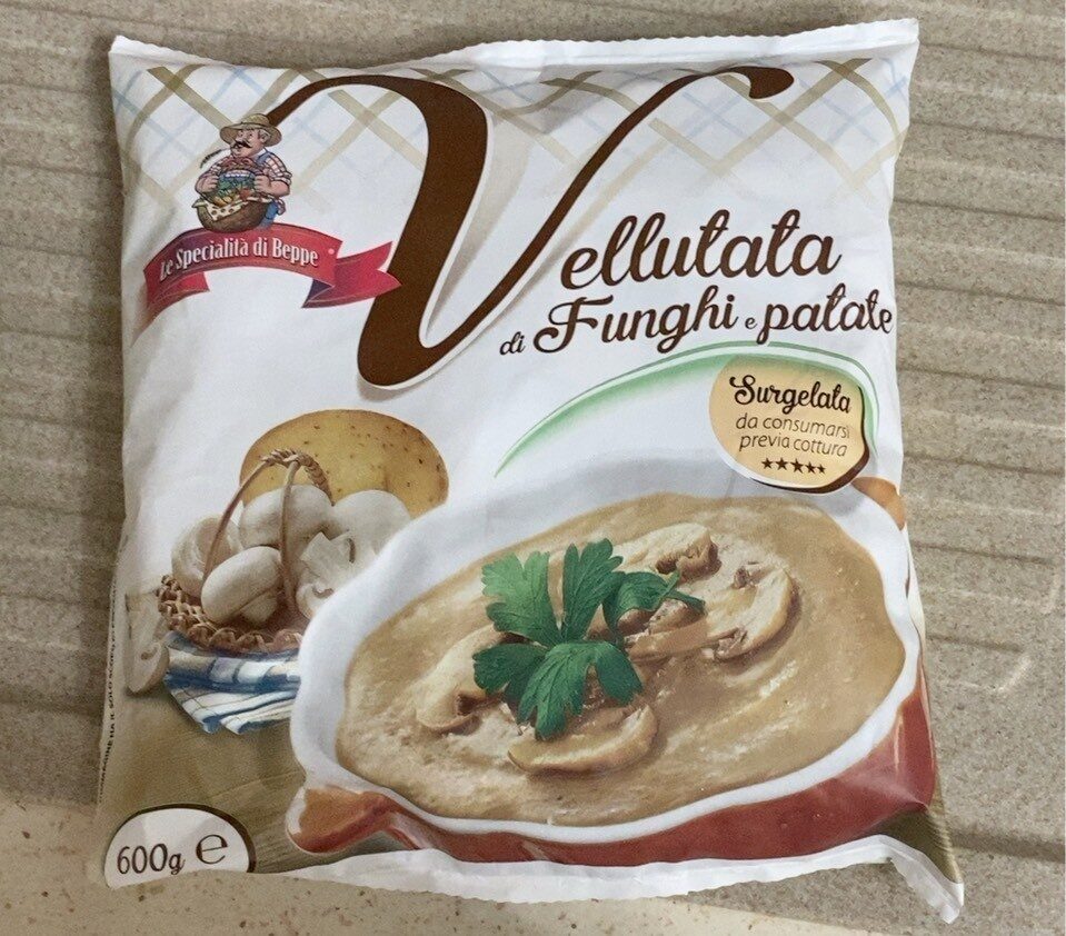 Confezione di Vellutata di funghi e patate