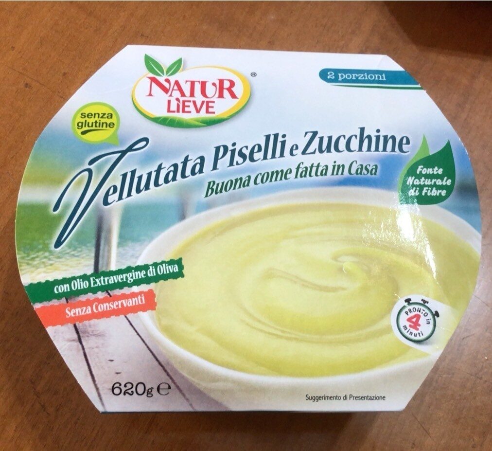 Confezione di Vellutata piselli e zucchine