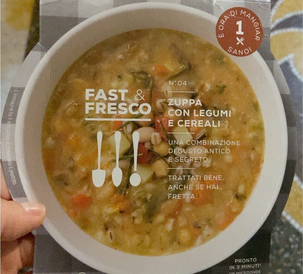 Confezione di Zuppa con legumi e cereali n.4