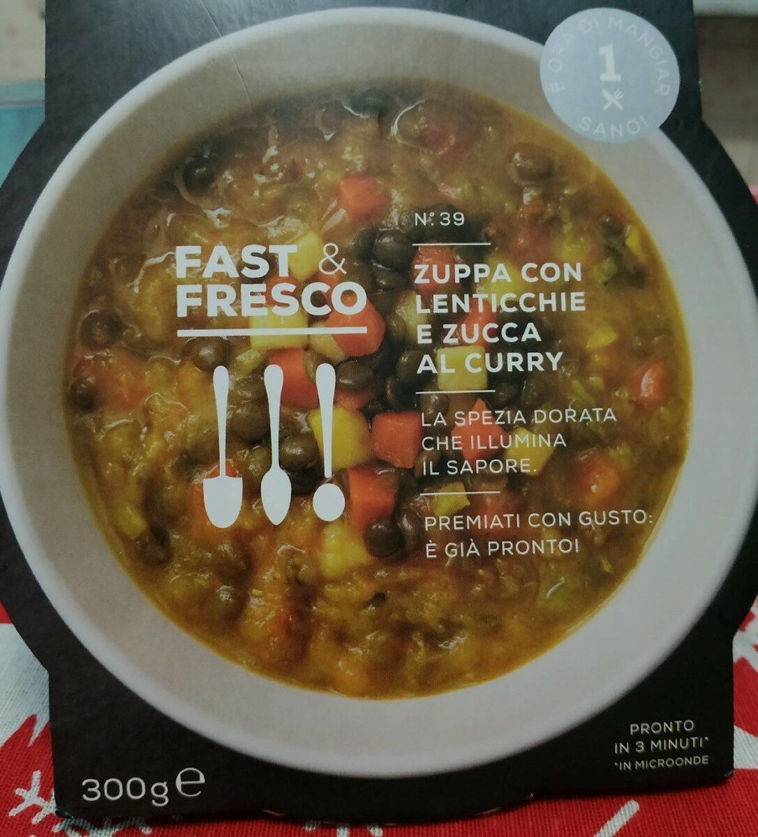 Confezione di Zuppa ortaggi con zucca