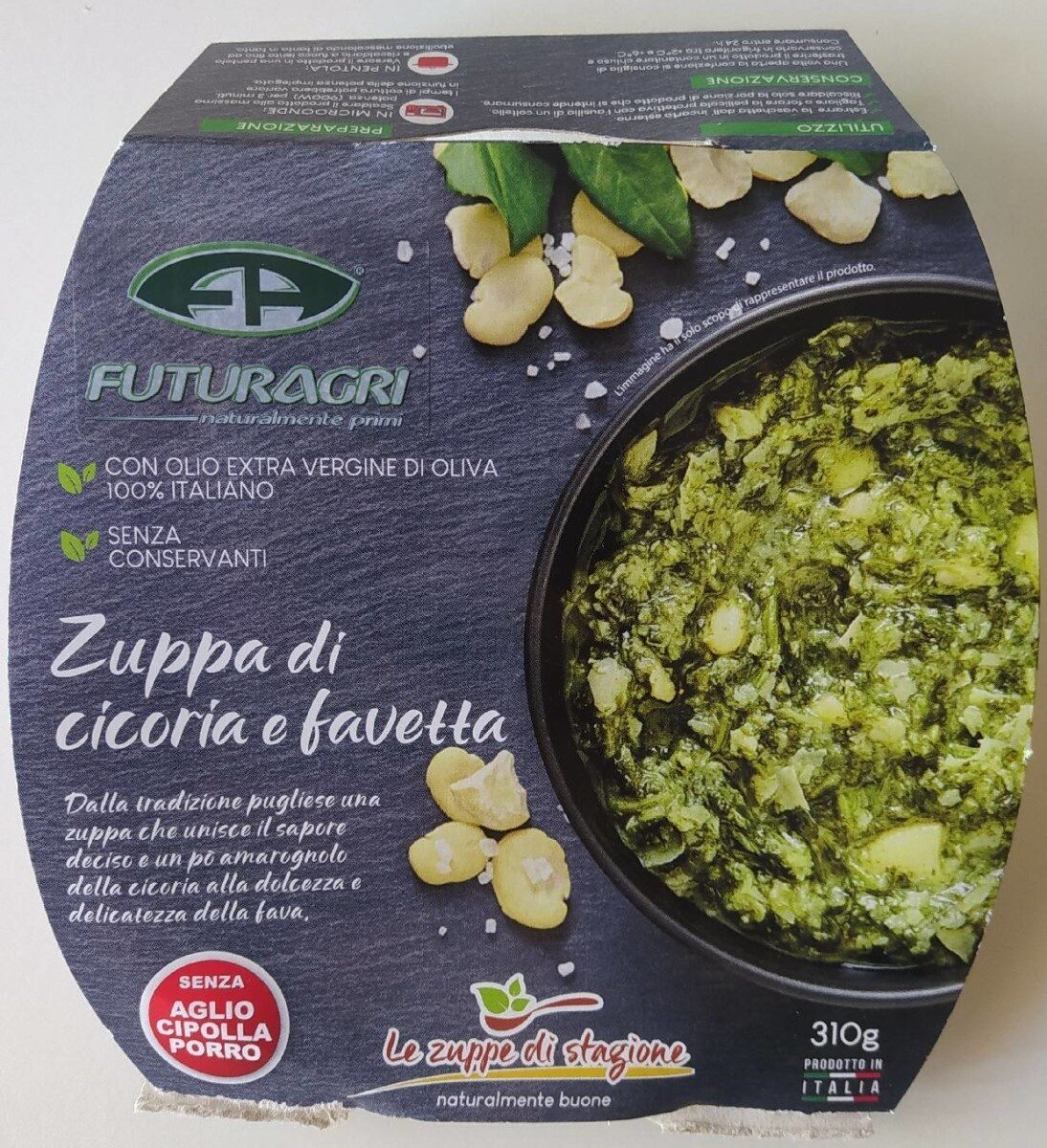 Confezione di Zuppa di cicoria e favetta