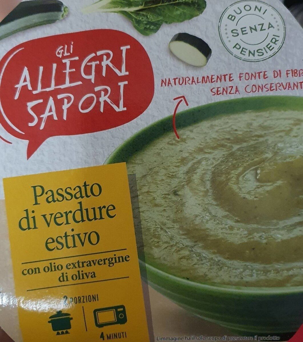 Confezione di Passato di verdure estivo
