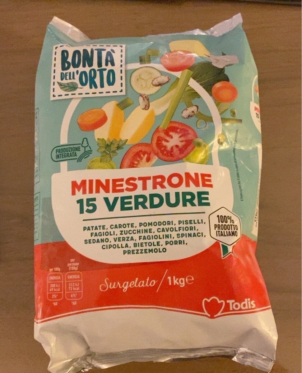 Confezione di Minestrone di verdure