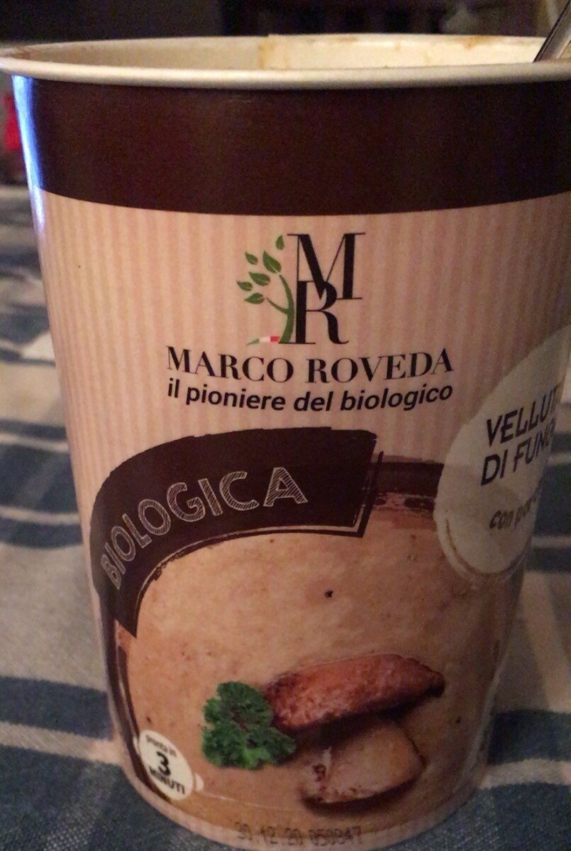 Confezione di Vellutata di funghi con porcini