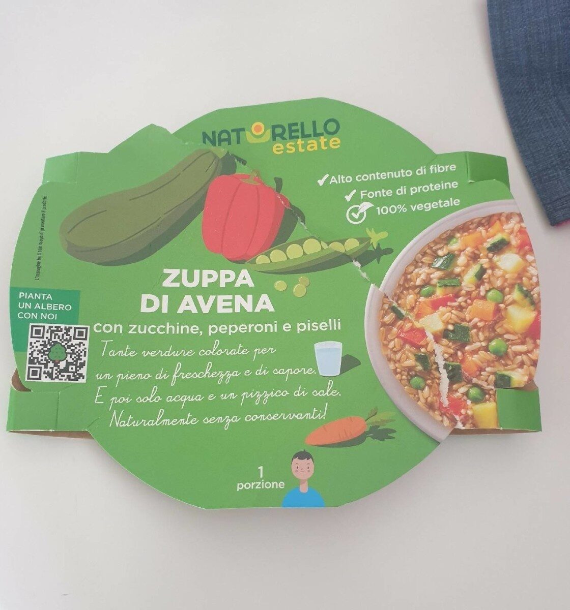 Confezione di Zuppa di avena
