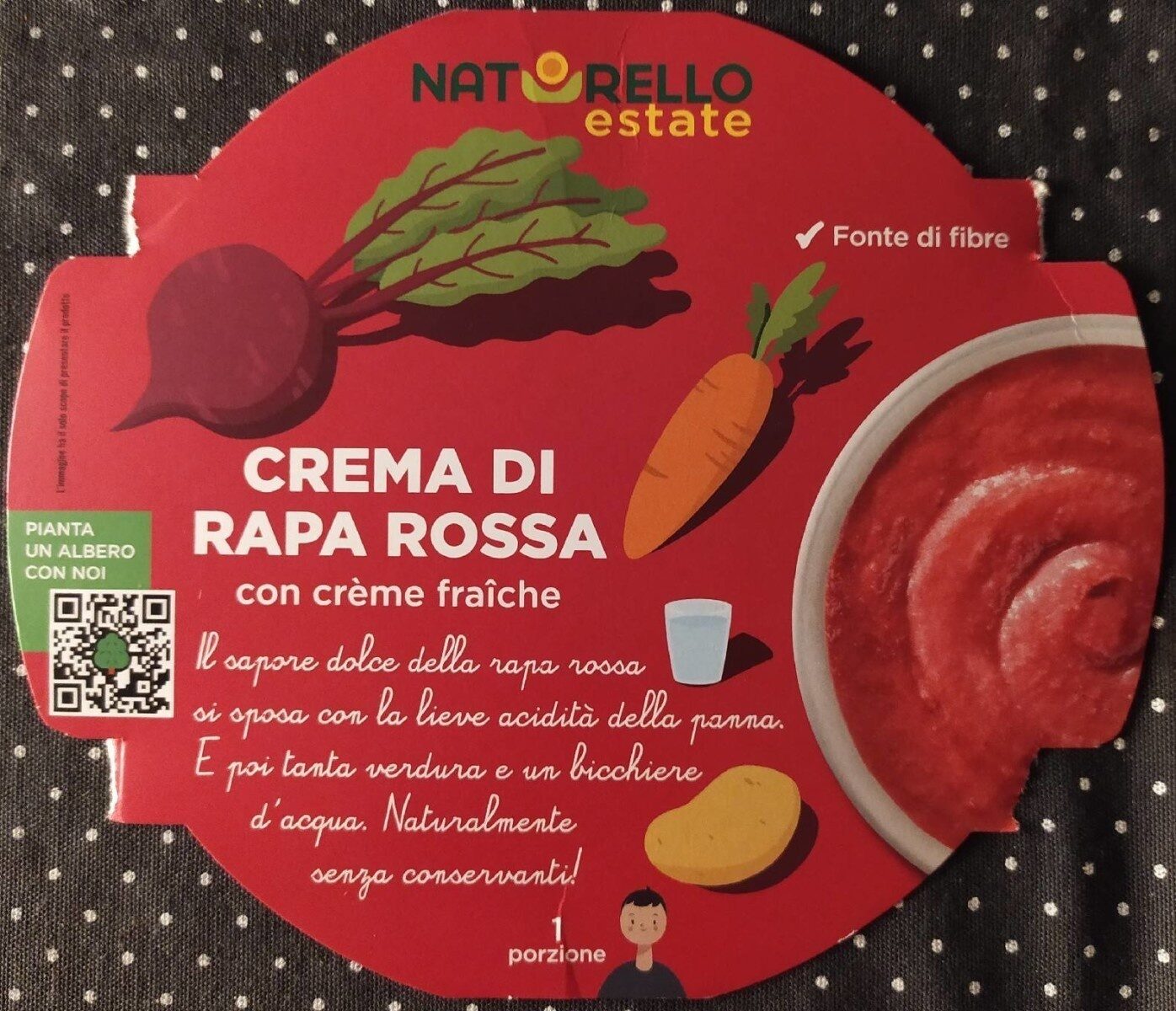 Confezione di Crema di rapa rossa