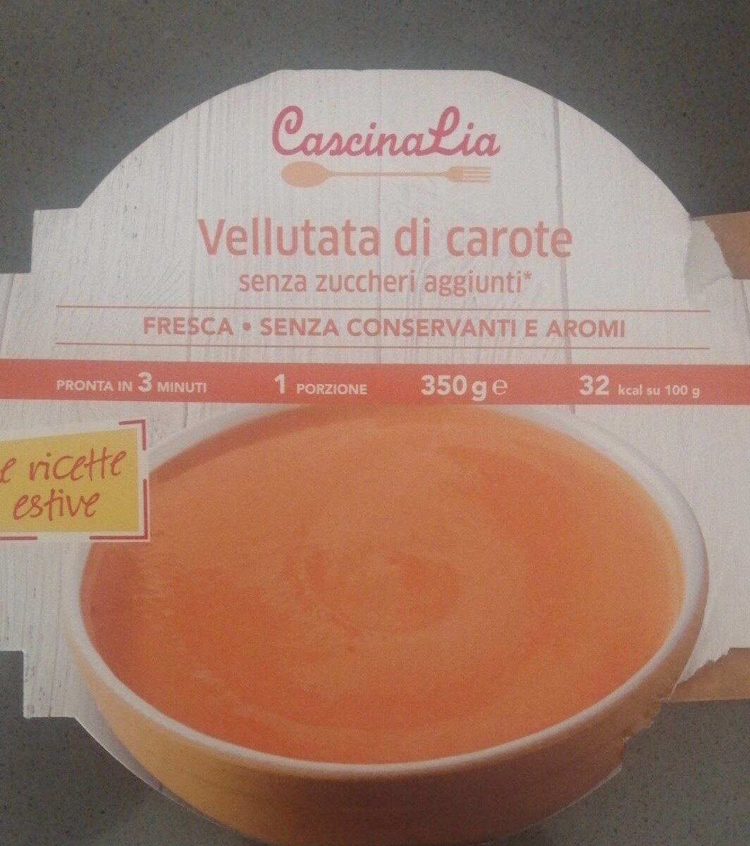 Confezione di Vellutata di carote
