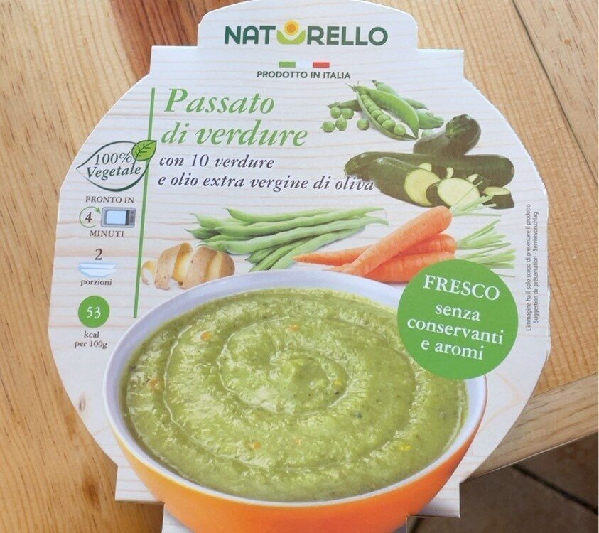 Confezione di Passato di verdure